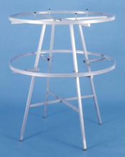 2-tier Round Rack